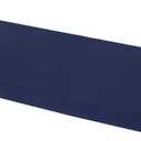 Favoyard Outdoor Bench Cushion 42 x 16 Inch Rainproof Patio Furniture Cushions 3-Year Color Fastness Garden Settee Porch Pads with Ties, Blue