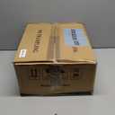 6-Light Modern Farmhouse Black Chandeliers for Dining Room,20.8" Kitchen Island Black Chandelier Over Table,Adjustable Height Hanging Pendant Lights,Clear Glass Shade Ceiling Light Fixture