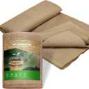 VIVOSUN 40 in x 75 ft Burlap Fabric, High Density Natural Jute Fiber, Multipurpose Burlap for Gardening, Outdoor Plant Care, Weed Barrier, DIY Crafts, and Decoration