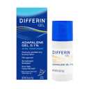Differin Acne Treatment Gel, 30 Day Supply, Retinoid Treatment for Face with 0.1% Adapalene, Gentle Skin Care for Acne Prone Sensitive Skin, 15g Pump (Packaging May Vary) (15g (30 Day Supply))