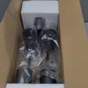 BoostArea Track Lighting Kit, Kitchen Lighting Fixtures Ceiling, 5 Light Track Lights, Rotatable Light Heads, Modern Track Lighting Fixtures Ceiling for Bedroom/Living Room,GU10 Bulb Not Included (Black)