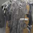 5.5 ft Halloween Coffin Cardboard Halloween Casket Decoration Stand up Skeleton and Chain Scary Fake Casket Props Creepy Haunted House Party Supplies for Outdoor Graveyard Lawn(No Skeleton)