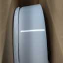KOHLER 25875-0 Hyten 3" Height, Elevated Soft Close Elongated Toilet Seat, Contoured Seat with Grip-Tight Bumpers, Quick-Attach Hardware, No Slam Toilet Seat, White