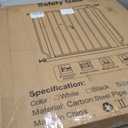 TSAYAWA 57.5"-62" Extra Wide Auto Closing Baby Safety Gate for Stairs & Doorways, Pressure Mounted No Drill Pet Gate with Walk-Through Door - Heavy Duty Childproof Gate for Toddlers, Kids, Dogs (White)