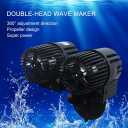 UPETTOOLS 6340 GPH Submersible Aquarium Circulation Pump - Adjustable 360 Wave Maker Powerhead for Fish Tanks - High Power Water Pump for Optimal Water Flow 24W120-200Gallon