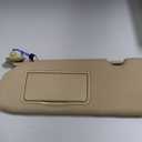 Left Driver Side Sun Visor Fit for Honda CRV CR-V2017 2018 2019 2020 2021 2022, Replace 83280-TLA-A12ZB Beige
