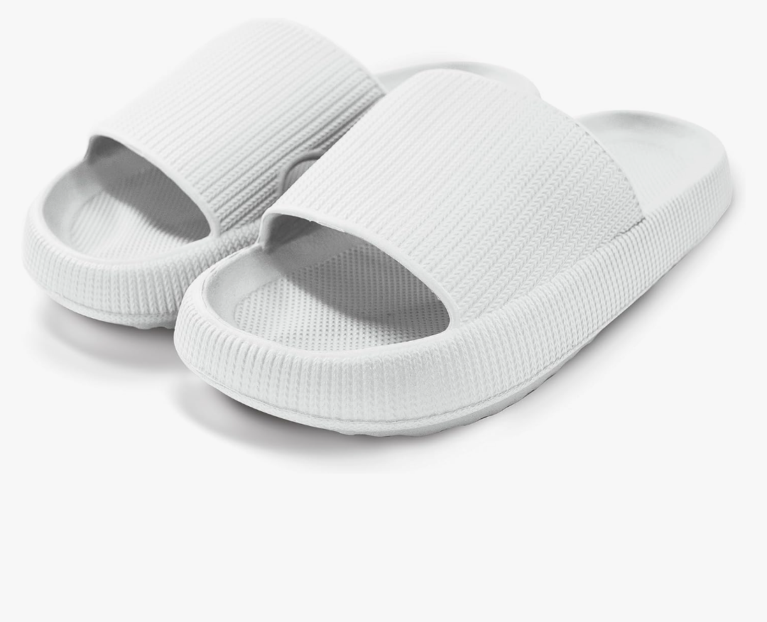 Cloud Slides For Women And Men - Comfy Non Slip Indoors Slippers For Shower Spa Pool College Outdoors Slides - Soft And Cozy Open Toe House Sandals Thick Soles 230