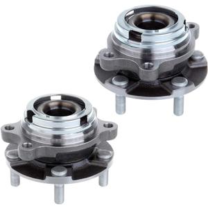 SCITOO 513310 New Front Wheel Bearing Hub fit 2004-2009 for Nissan Quest 2003-2007 for Nissan Murano 5 Lugs Axle Hub Assembly Kit NO/ABS 2 Pack