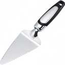 Pie Server Spatula,Stainless Steel Cake Cutter Slicer,Pizza Tart Dessert Cutter,Black