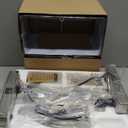 21" Touch Bedside lamps with 2 USB & AC Outlets, 3-Way Dimmable Bedside Table Lamps Set of 2 for Bedroom Living Room Office Reading, Black Shade Lamps for Night Stands, 5000K LED Bulbs Included