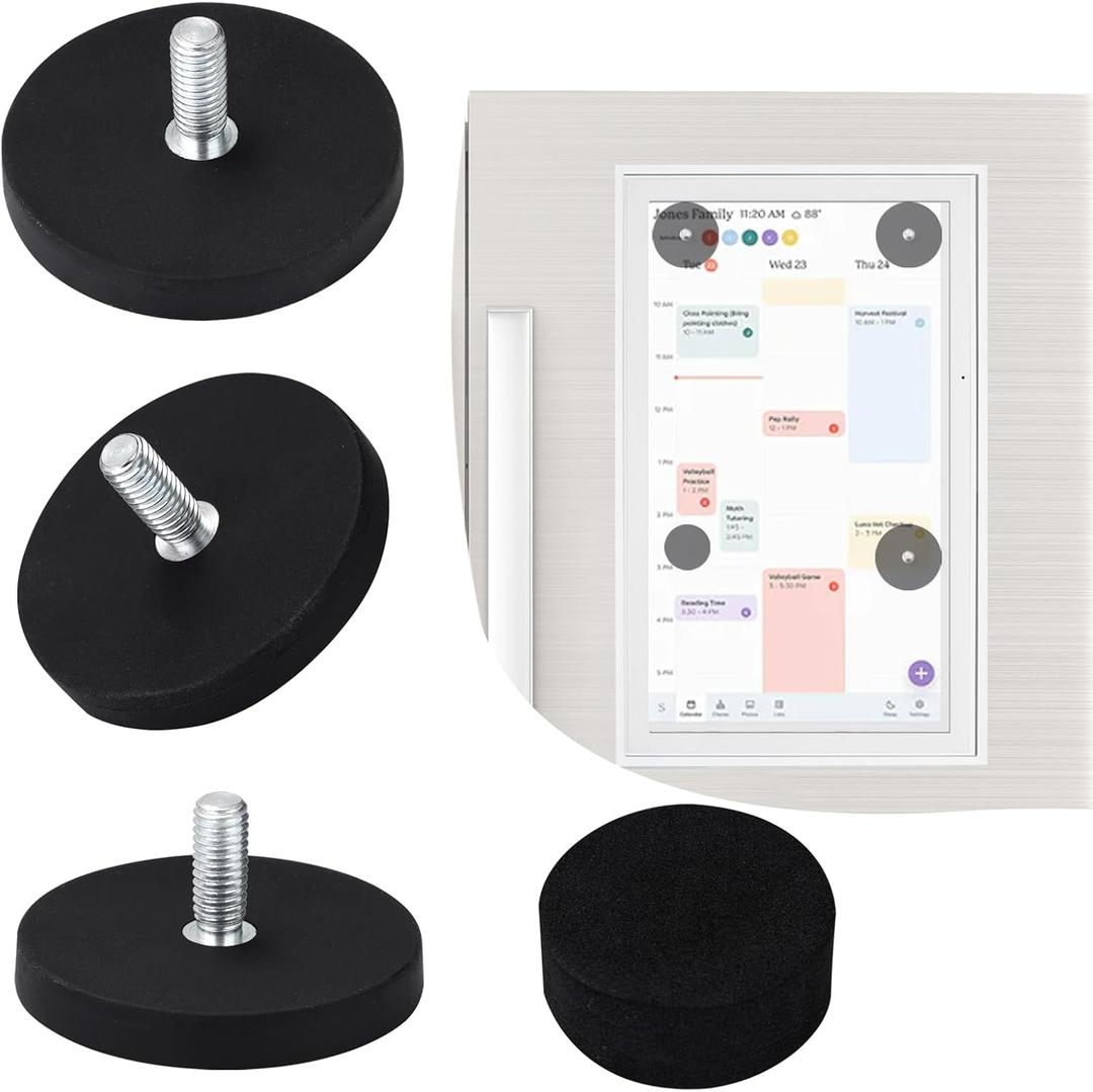 Magnetic Fridge Mount for Skylight 15 Inch Calendar with 3 Neodymium Magnets and1Foam Pad