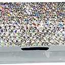 Lipstick Bling Rhinestone Crystal Case Storage Organizer Box with Mirror for Women's Lipstick Holder-Cosmetic Storage Kit (Silver)
