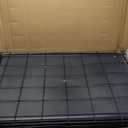 MidWest Homes for Pets Newly Enhanced Single & Double Door iCrate Dog Crate, Includes Leak-Proof Pan, Floor Protecting Feet, Divider Panel & New Patented Features (42.0"L x 28.0"W x 30.0"H, Black)