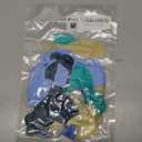 Ocean Themed Party Balloons, 12 Inches Turquoise Teal Blue Clear Metallic Balloons for Ocean Shark Sea Themed Pool Party Baby Shower Birthday Beach Decorations