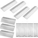 Stainless Steel Grill heat shield, Heat shield flame tamer and Grill grid for bull grill replacement parts Bull 16631, LP 47628, 57568 LP, LP 62648, Angus 47629, Brahma 57568, 57569, Outlaw 26038, etc