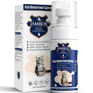 Cat Deterrent Spray  Safe Indoor & Outdoor Deterrent for Furniture Protection, Effective Training Aid with Natural Ingredients, Non-Toxic Anti-Scratch Formula for Cats and Kittens