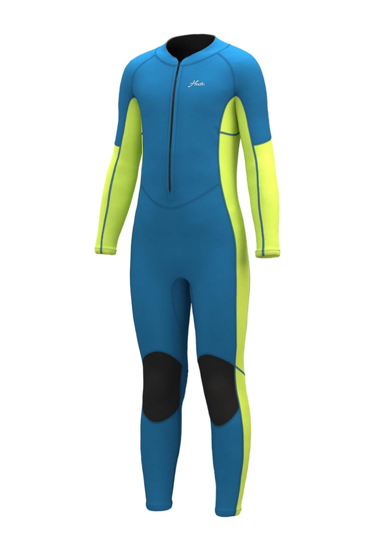 Hevto Kids Wetsuit for Boys Girls Toddler Youth 3/2mm Neoprene Full Wet Suits in Cold Water for Swimming Surfing Diving 8