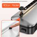 75KPa Vac Sealer, 6-in-1 Modes, Digital, Cutter +10 Bags