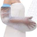 Cast Covers for Shower Arm, Waterproof Cast Cover Arm Adult, Soft Comfortable Cast Protector for Shower Arm, Reusable Elastic Cast Bag for Bandage, Wound Care Supplies, After Surgery Gifts