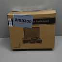 Record Player Wireless Portable Suitcase Vinyl Player with Built-in Speakers Retro Style Record Player for Vinyl Records 3-Speed RCA Line Out AUX in Vintage Turntable Upgrade Black