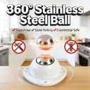 Heavy Duty Self Adhesive Furniture Casters 16 Pack Stick-On Swivel Wheels | Heavy-Duty Self Adhesive Caster Wheels with Smooth 360 Swivel for Furniture, Appliances, Storage Bins & More