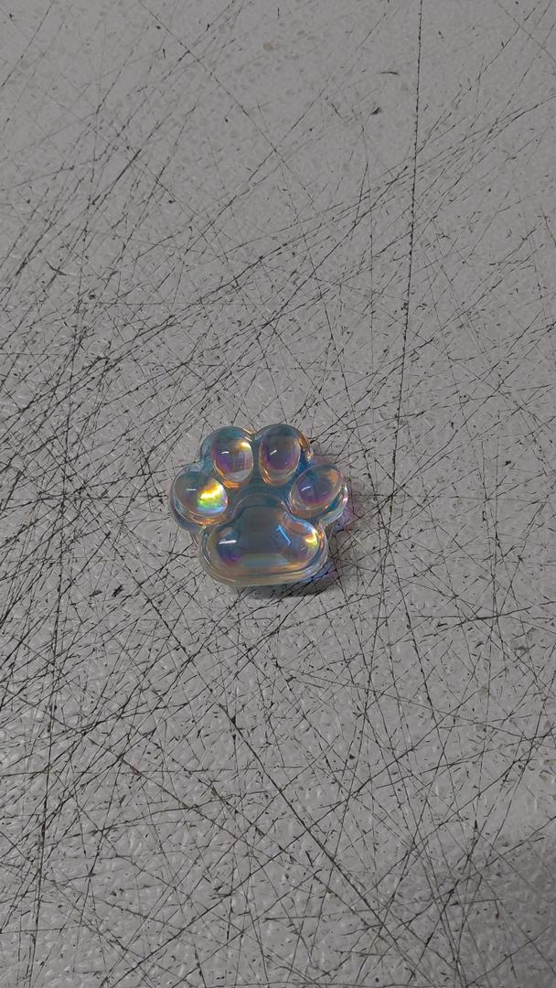 GRIPONG Cute 3D Cat Paw Shape Expandable Collapsible Mobile Phone Grip Stand Holder for Smartphone Tablet Cell Phone Accessory (Blue)