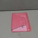 INFILAND Rotating Case for iPad 9th Generation (2021) / 8th Generation (2020) / 7th Generation (2019) 10.2 Inch 360 Rotating Cute Glitter Cover with Crystal Clear Back, Pencil Holder (Pink)