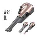 Shop-Vac S4 20V Handheld Vacuum Cordless with Brushless Motor, Rotatable Nozzle, Dual-Speed Powerful 16000 Pa Suction Portable Vacuum for Home & Pet Hair, Wall-Mounted, LED Light, Champagne Gold