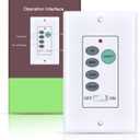 New Universal Ceiling Fan Wall Control 3 Speed Wall Mounted Fan Control Full Range Dimmer UC-9050T CHQ9051T