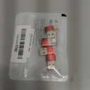 Elebase for Airpods Pro 3 Adapter,USB to USB C Adaptor 4Pack,USBC Female to A Male Cable Connecter for Apple Watch Ultra iWatch 11 10 9 8 7 SE 2,Airpods 4,iPad 8th 9th 10th Air 5th Mini 6th Generation (Red)