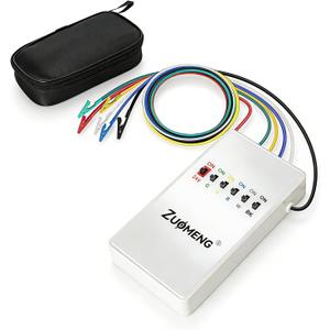 HVAC Thermostat Bypass Tool Kit Compatible Replacement for Supco Tradefox Jumper King, Zuomeng Low Voltage Diagnostic Jumper Tool with DIP Switch, Overcurrent Protection, Flame-Retardant Case