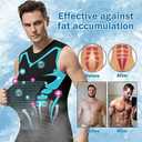 Ionic Shaping Vest,2023 New Version ENERGXCEL Ionic Shaping Vest for Men to Build a Perfect Body (White, M)