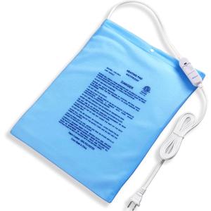Boncare Small Heating Pad Without Auto Shut Off for Back Pain Relief & Period Cramps & Cozy Pet Comfort, Mothers Day Gifts for Mom Wife Daughter Grandma, 2 Temp Settings Vinyl Heat Pad (12"x 15", 1) (1 Count (Pack of 1))