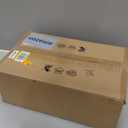 Gold Bathroom Light Fixtures 3 Light Bathroom Vanity Light with Clear Glass Shade, 22 inch Vanity Lighting Fixtures Over Mirror, Vanity Lights Fixture (Exclude E26 Bulb)