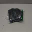 Crossbody Sling Bag for Women Men Trendy, Crescent Bag with Adjustable Strap, 2 Zippers Lightweight (Black)