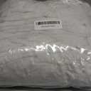 BEDELITE Fleece Throw Blanket for Couch - 300GSM Soft & Warm Fluffy Light Grey Blanket, Decorative and Giftable Striped Blankets for Women, Men, 50"x60" Throw, Light Grey