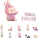 POP MART The Monsters Lazy Yoga Series Figures, 10PCs The Monsters Blind Box Figures, Random Design Action Figures Collectible Toys Home Decorations, Holiday Birthday Gifts, Whole Set