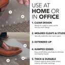 HON Office Chair Mat for Carpet, Computer Desk Chair Mat for Carpeted Floors, Easy Glide in Office or Home with Extended Lip (36 x 48)