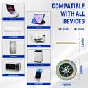 2026 New Electromagnetic Field Protection with 12Pcs EMF Stickers Blocker, EMF Blocker for Home, Office, Library, Coverage Area Up to 2000 Square Feet Per Level