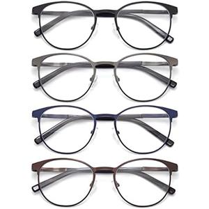 HIGHLIKE Many Kind of Reading Glasses Men Women, Spring Hinge Reader Blue Light Blocking or Clear Lens For S___