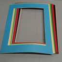 ZBEIVAN 12 Packs Mixed Colors 11x14 Picture Frame Mats for 8.5x11 Photos, Artworks and Prints, White Core Bevel Cut Frame Mattes