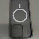 TOCOL for iPhone 16 Pro Case with Slide Camera Cover, Kickstand and Camera Control Button, Fit for MagSafe, Rugged Solid Phone Case, Non-Slip, Drop Protection, Gray