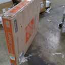 Tribesigns 55" Rectangular Dining Table for 4 to 6 People, Farmhouse Wood Dinner Table for Kitchen, Dining Room & Living Room, Oak Brown & White