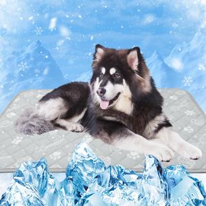 MH MYLUNE HOME Self Cooling Mat for Large Dog, 39x59 Arc-Chill Cooling Fiber & Endothermic Color Changing Pet Cooling Pad, Foldable & Washable Non-Toxic Summer Pet Blanket