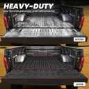 LASFIT Truck Bed Tailgate Mat for Ford F-150 2024-2026(5.5FT Short Bed Standard Tailgate) TPE F150 Lightning Bed Liner+Tailgate Protector, Fits Bare Bed & Spray-in Liner, Full Loading Area Protection