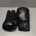 Sanabul Essential Gel Boxing Gloves for Men & Women, Kickboxing MMA, Muay Thai Gloves and Heavy Bag Training Punching & Sparring (10 oz, AllBlack)