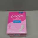 Carefree Panty Liners for Women, Regular, Unwrapped, Unscented, 120ct | Pantiliners, Carefree Liners, Daily Liners for Women, Light Periods and Leaks, 8-Hour Odor Control | 120ct (Packaging May Vary)