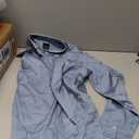 Armani Exchange Men's Long Sleeve Solid Slim Button Down Shirt (Large, Faded Denim)