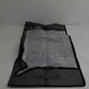 Under Bed Storage Large Underbed Storage Bags Organizer Container Blankets Clothes Comforters Foldable Storage Bags With Clear Window Foldable Travel Bedroom Storage Storage Bags with (Grey-a, A) 20x40 inch, 4 pack