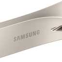 SAMSUNG BAR Plus 3.1 USB Flash Drive, 128GB, 400MB/s, Rugged Metal Casing, Storage Expansion for Photos, Videos, Music, Files, MUF-128BE3/AM, Champagne Silver